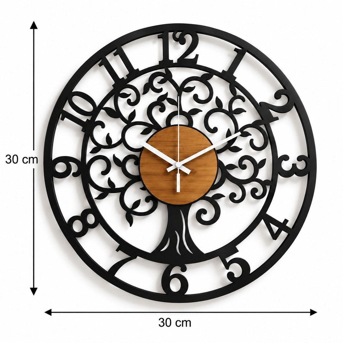 Horloge Murale Design Métal | Forest