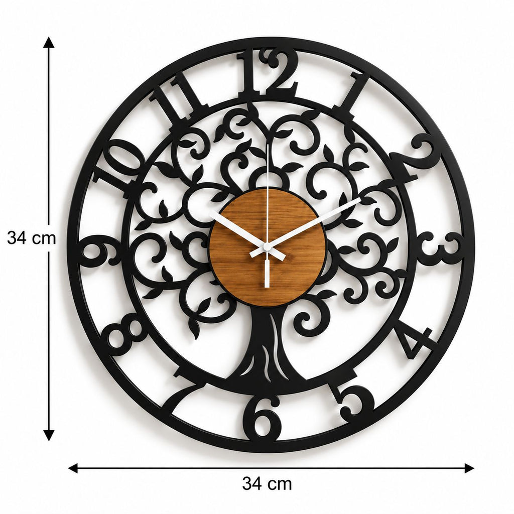 Horloge Murale Design Métal | Forest