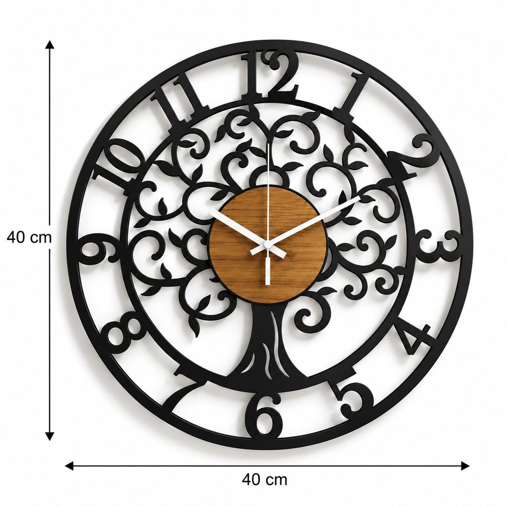Horloge Murale Design Métal | Forest