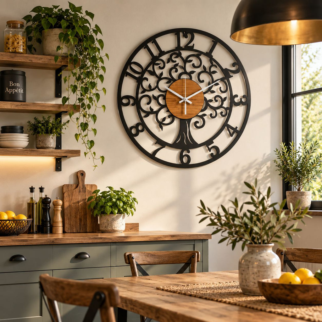 Horloge Murale Design Métal | Forest