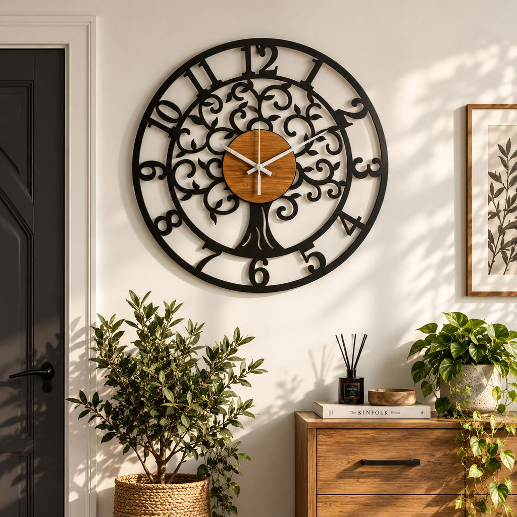 Horloge Murale Design Métal | Forest