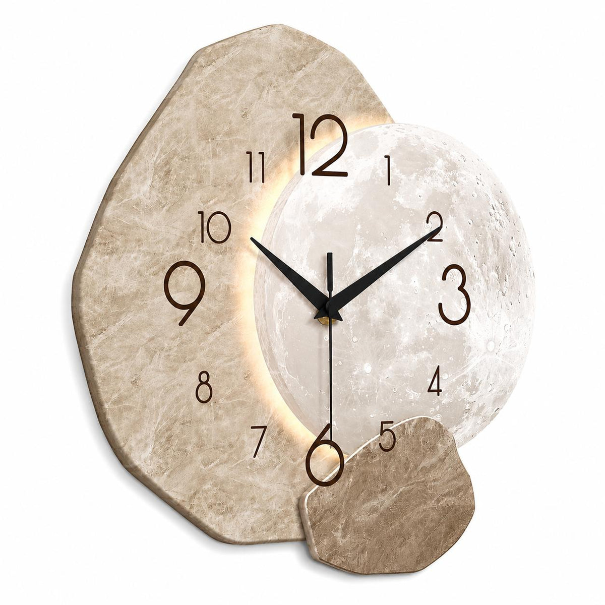 Horloge Murale Design Bois | Lunar