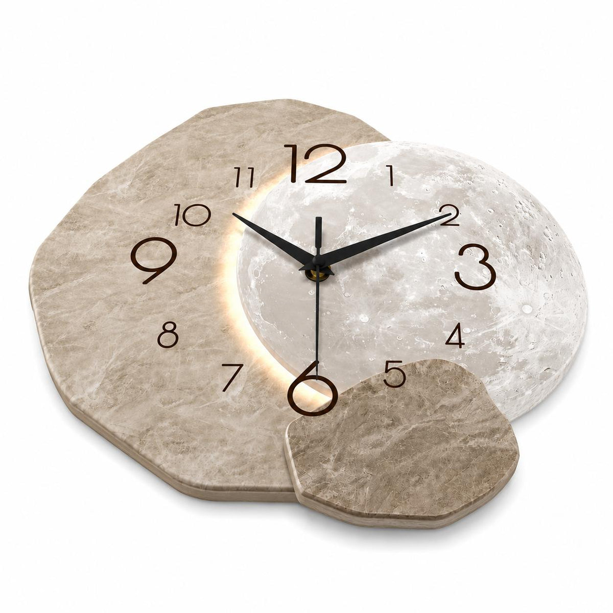 Horloge Murale Design Bois | Lunar
