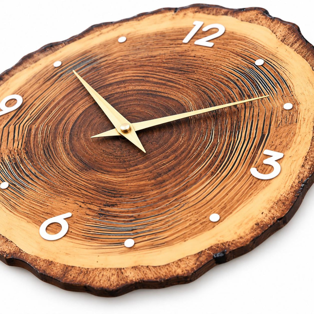 Horloge Murale Design Bois | Oak
