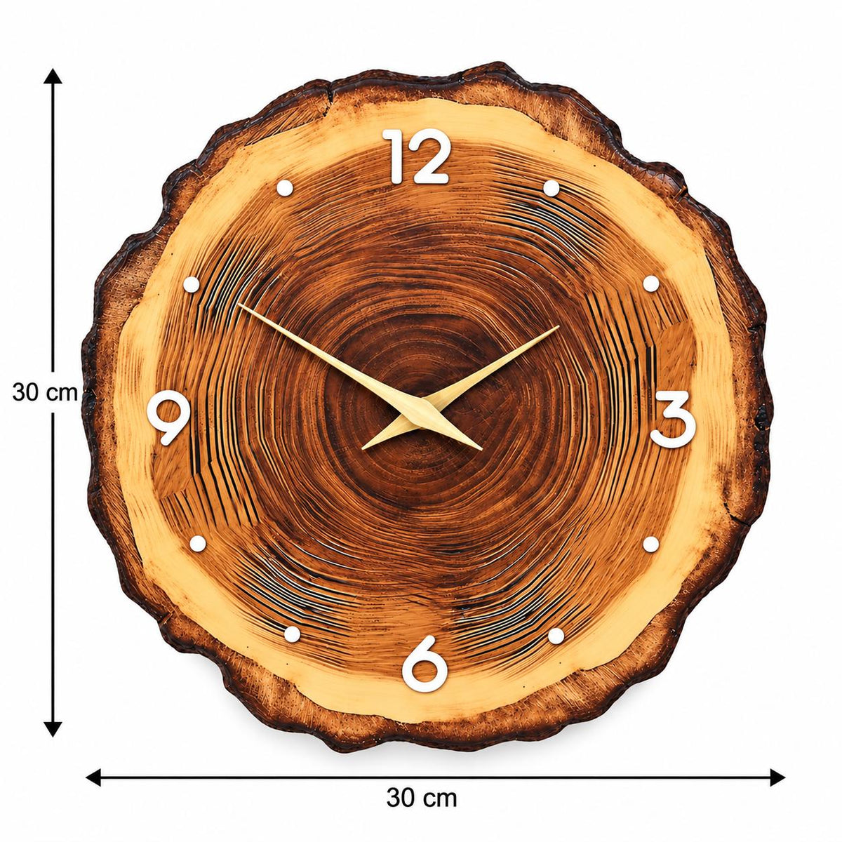 Horloge Murale Design Bois | Oak