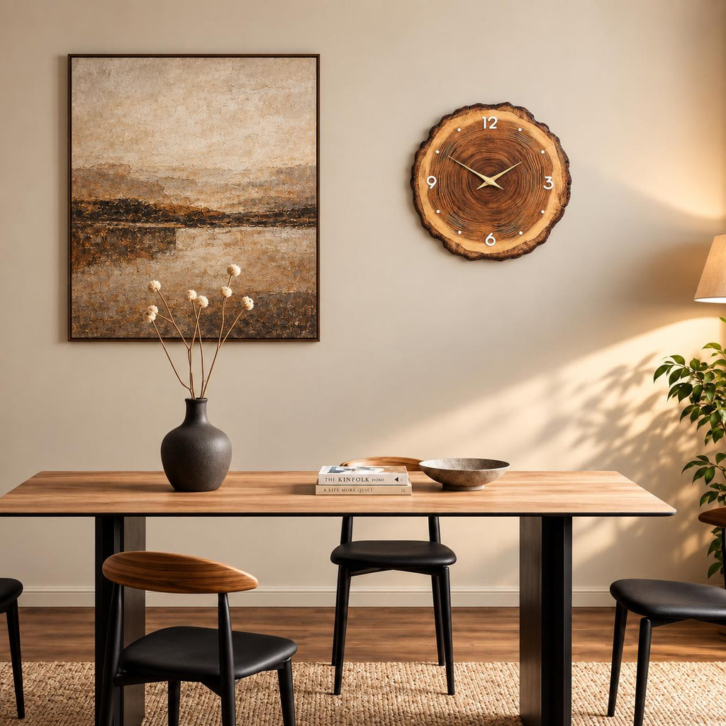 Horloge Murale Design Bois | Oak