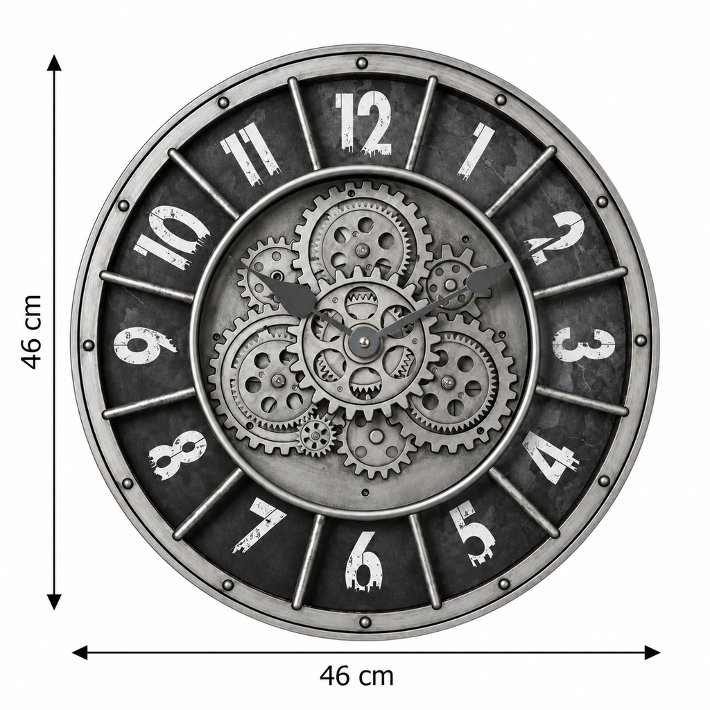 Horloge Murale Vintage Acrylique | Factory