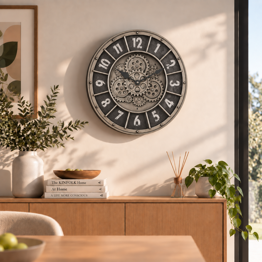Horloge Murale Vintage Acrylique | Factory