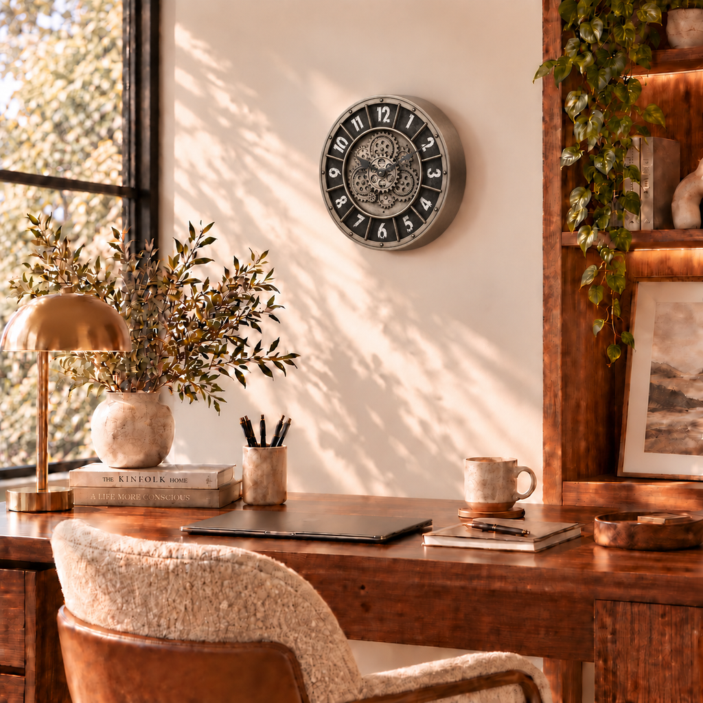 Horloge Murale Vintage Acrylique | Factory