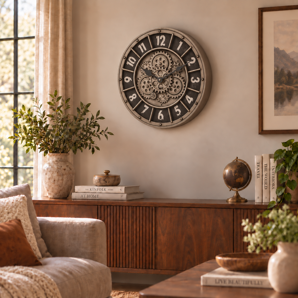 Horloge Murale Vintage Acrylique | Factory