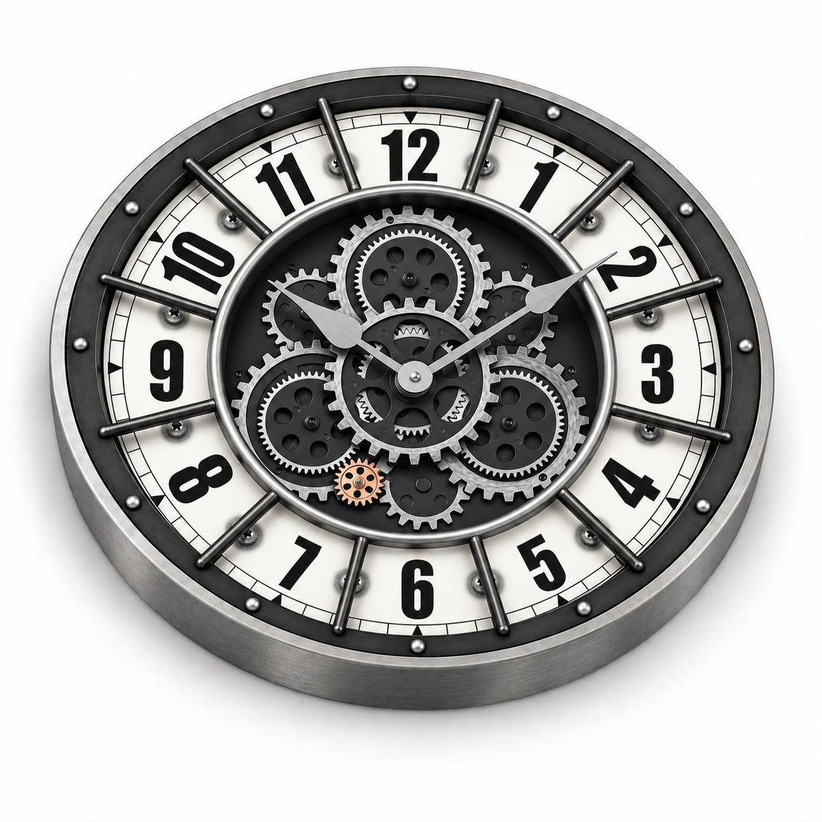 Horloge Murale Vintage Acrylique | Mechanic